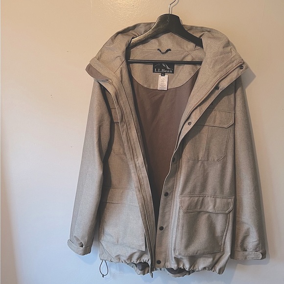 Gray LL Bean Winter Jacket - Picture 1 of 13
